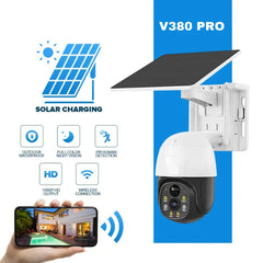 V380 4G Solar Camera