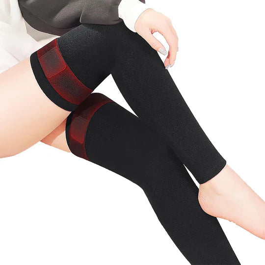 PREMIUM QUALITY 2 Pcs Adjustable wool Knee Warmers