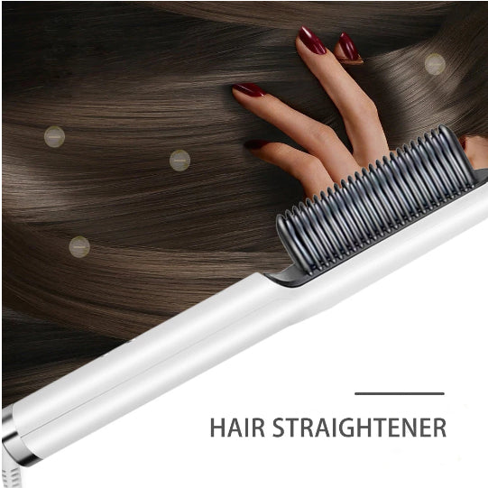 Electric Professional Hair Straightening Brush