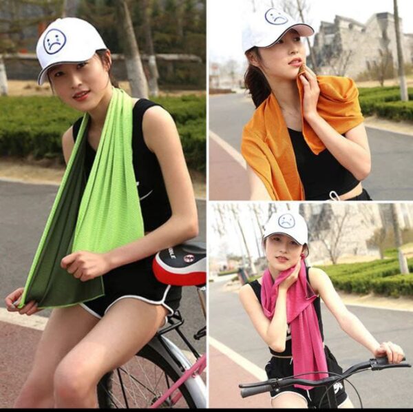Cool Towel New Ice Cold Enduring Running Jogging Gym
