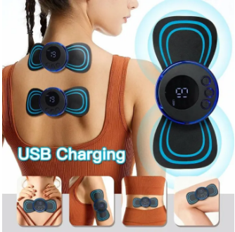 Mini Body Massager Neck Pain Relief Ems Butterfly Body Massager Men & Women