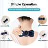 Mini Body Massager Neck Pain Relief Ems Butterfly Body Massager Men & Women