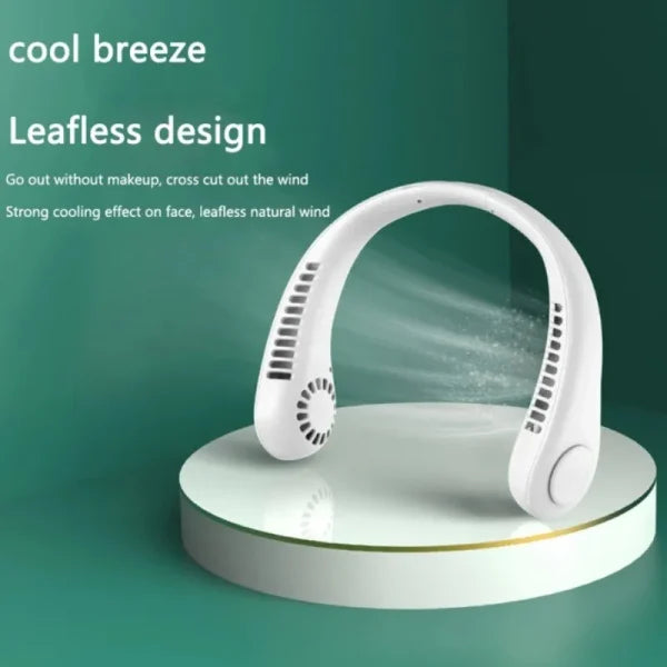 Neck Portable Bladeless Hanging Fan