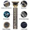 Professional T9 Trimmer Metal Shaver Mens