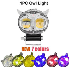 Owl led Light For Bikes Metal Body. waterproof, long rang