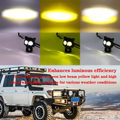 Owl led Light For Bikes Metal Body. waterproof, long rang