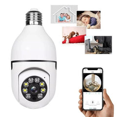 Wifi bulb PTZ camera